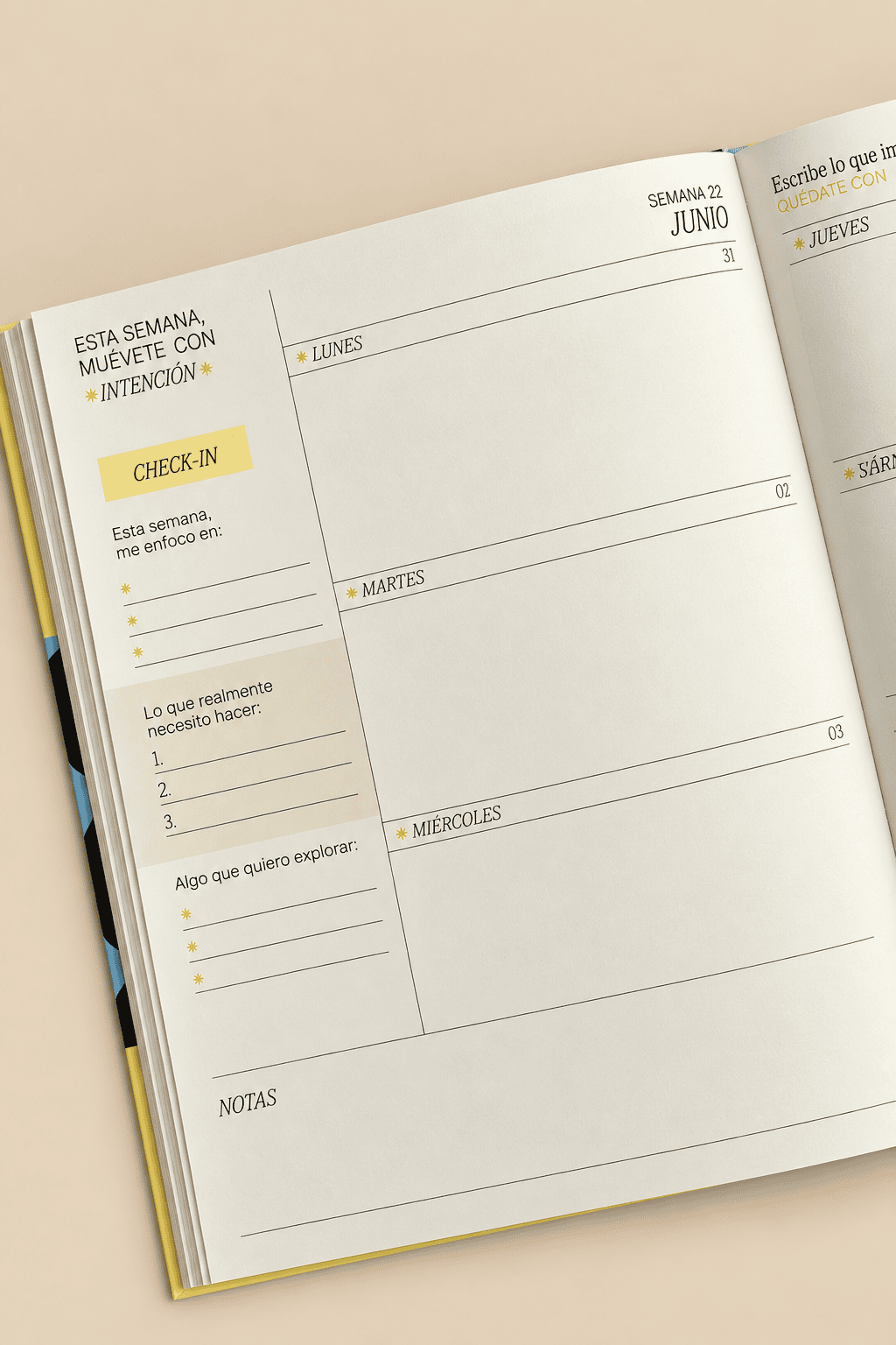 PREVENTA | Bold Yellow — The Full Planner 2027