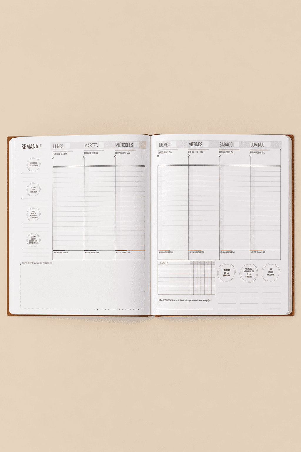 The Full Planner Undated – Edición Clásica