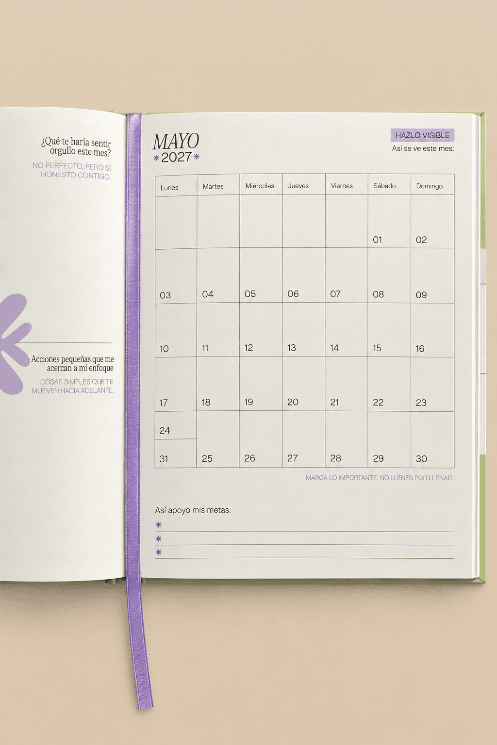 PREVENTA | Verdant Vision — The Full Planner 2027
